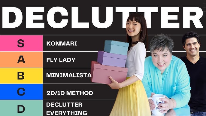 how to declutter your home. Choosing the Right Decluttering Method