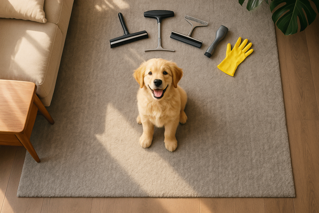 How to Prevent Pet Hair Buildup in Your Carpet