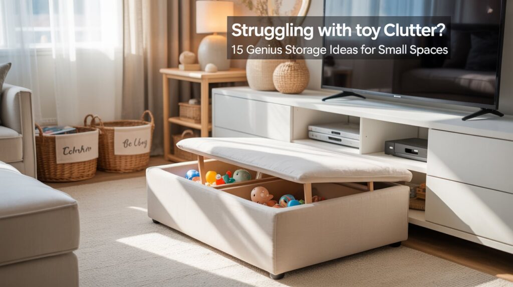 Struggling With Toy Clutter? 15 Genius Toy Storage Ideas for Small Spaces!