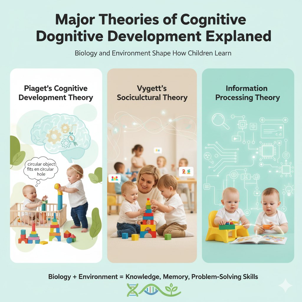 Major Theories of Cognitive Development Explained