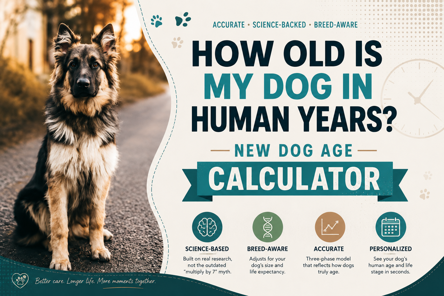 Dog Age Calculator by breed